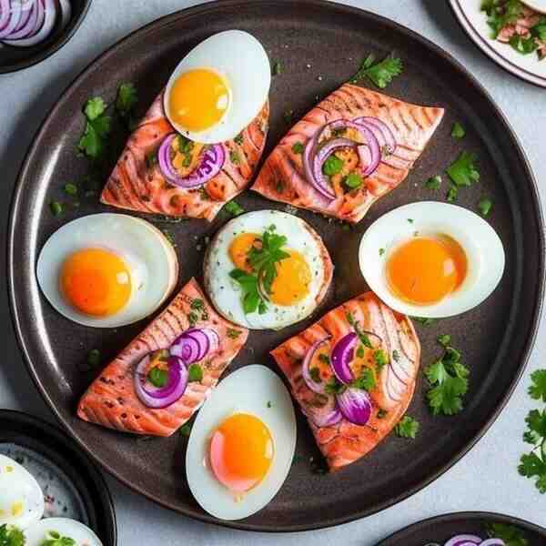 Кулебяка с горбушей луком и яйцом